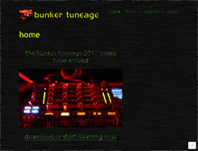 Tablet Screenshot of bunkertuneage.com